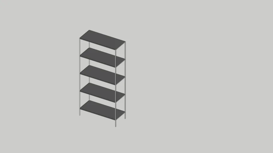 Room&Board-Slim Bookcase-34Wx15Dx72H