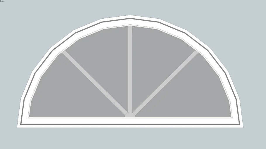 Marvin Elevate Round Top Window