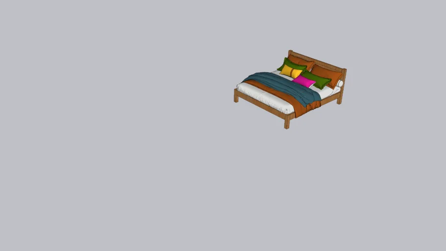 king bed