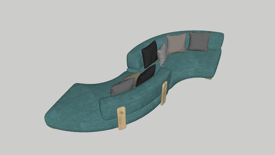 MINOTTI FLORIDA - low poly