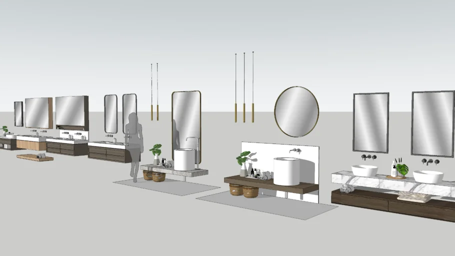 bathrooms