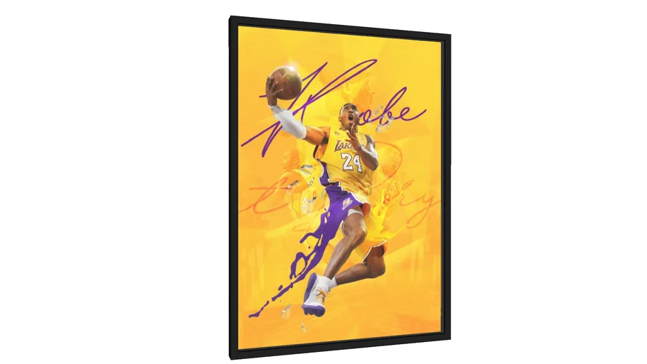 Quadro Kobe Bryant Footage - Galeria9, por Gui Portella