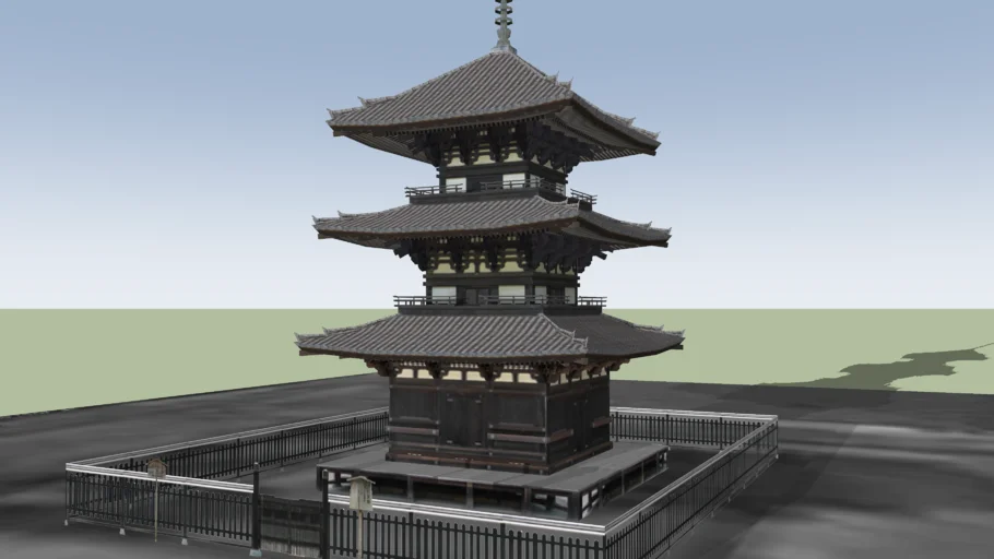 興福寺　三重塔