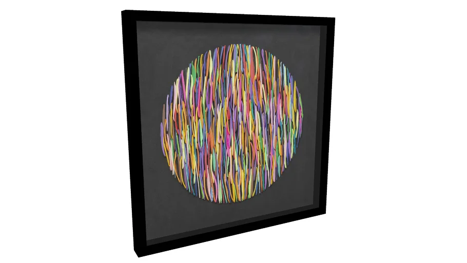 55861 Object Picture Pasta Colore 80x80cm