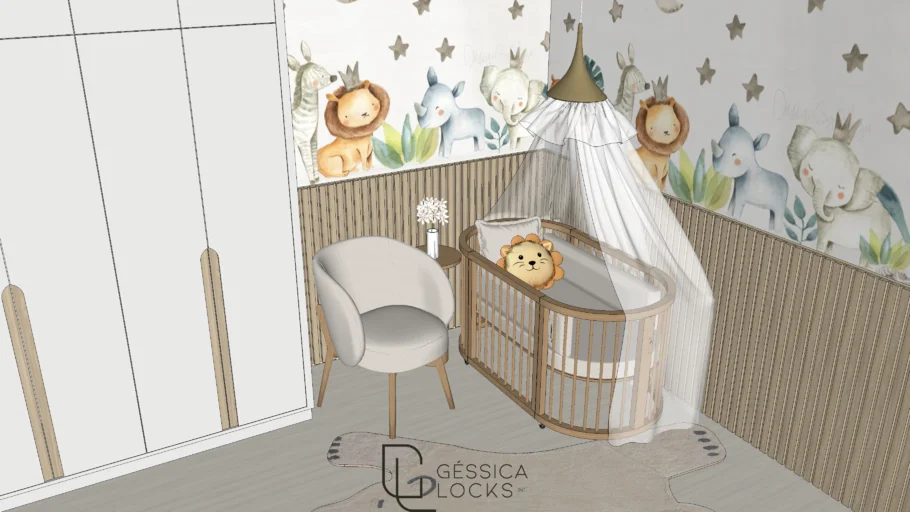 Safari theme kids room