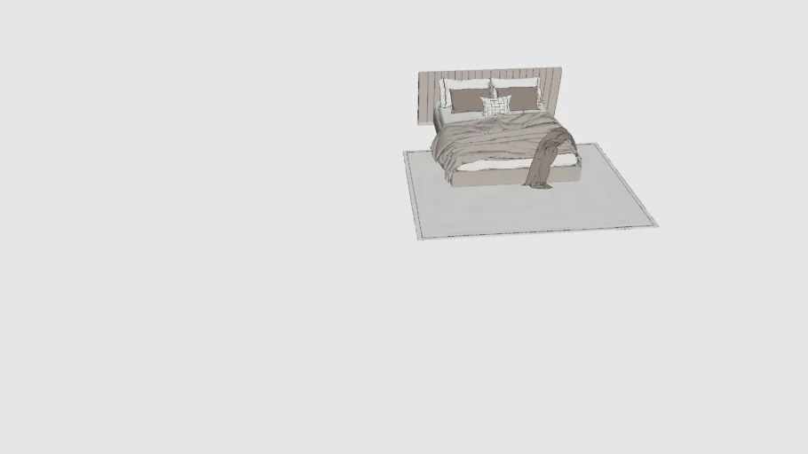 king bed