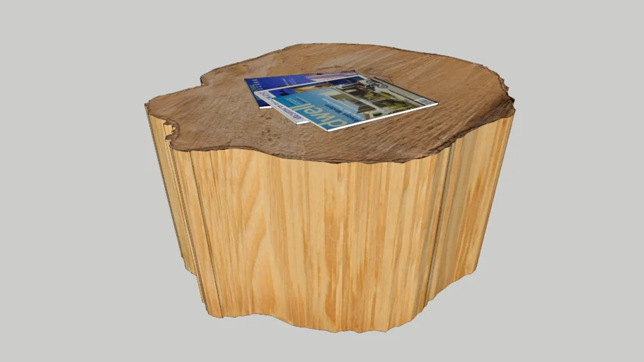 stud | wood table
