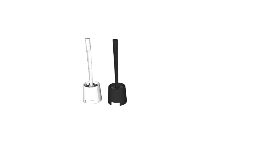 IKEA BOLMEN toilet brush/holder