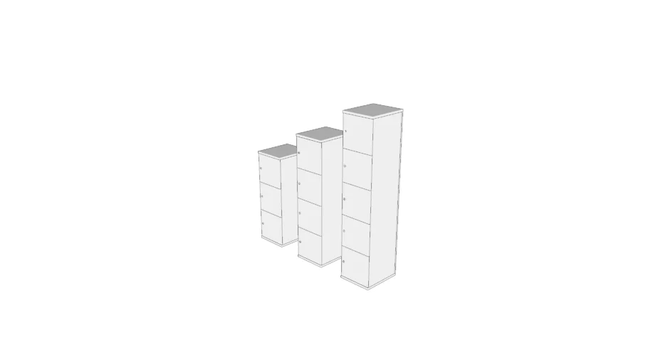 Lockers Único para Escritório
