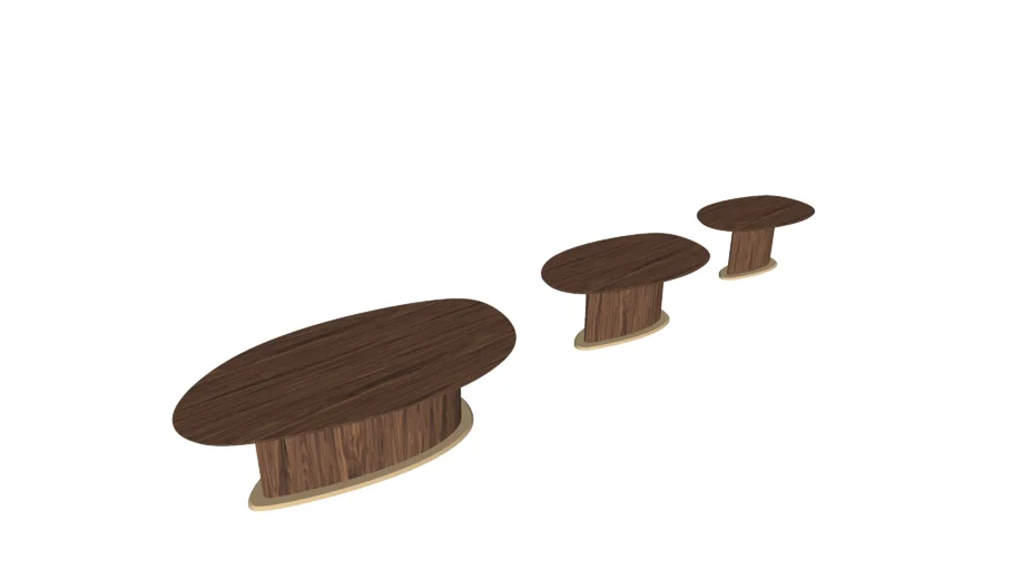 Mesa de Jantar Arbor Ovalada