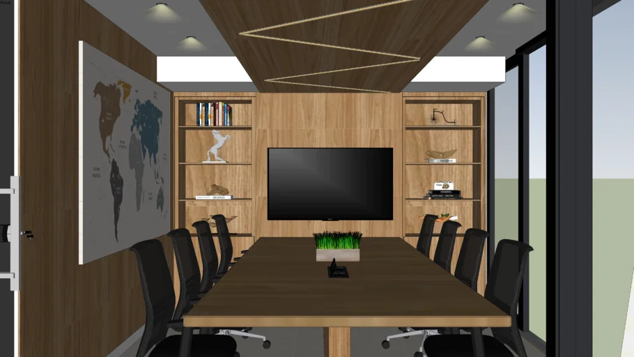 SALA DE REUNIÕES - by TAINÁ