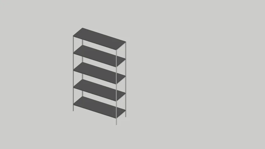 Room&Board-Slim Bookcase-42Wx15Dx72H